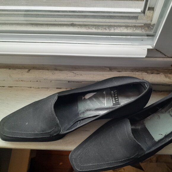 Rare Vintage Stuart Weitzman Black Mesh Pumps - Picture 2 of 7